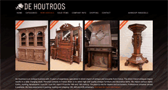 Desktop Screenshot of houtroos.com