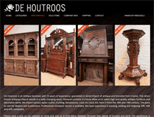 Tablet Screenshot of houtroos.com